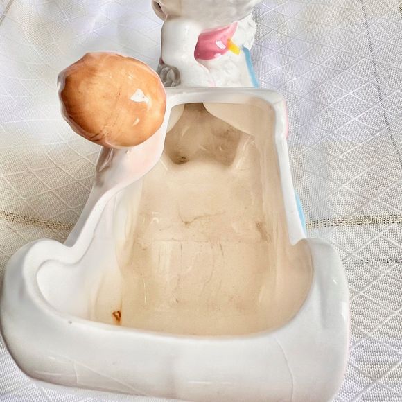 INARCO Vintage Nursery Planter Vase, Trinket Holder Vintage Nursery Decor, - Picture 9 of 10